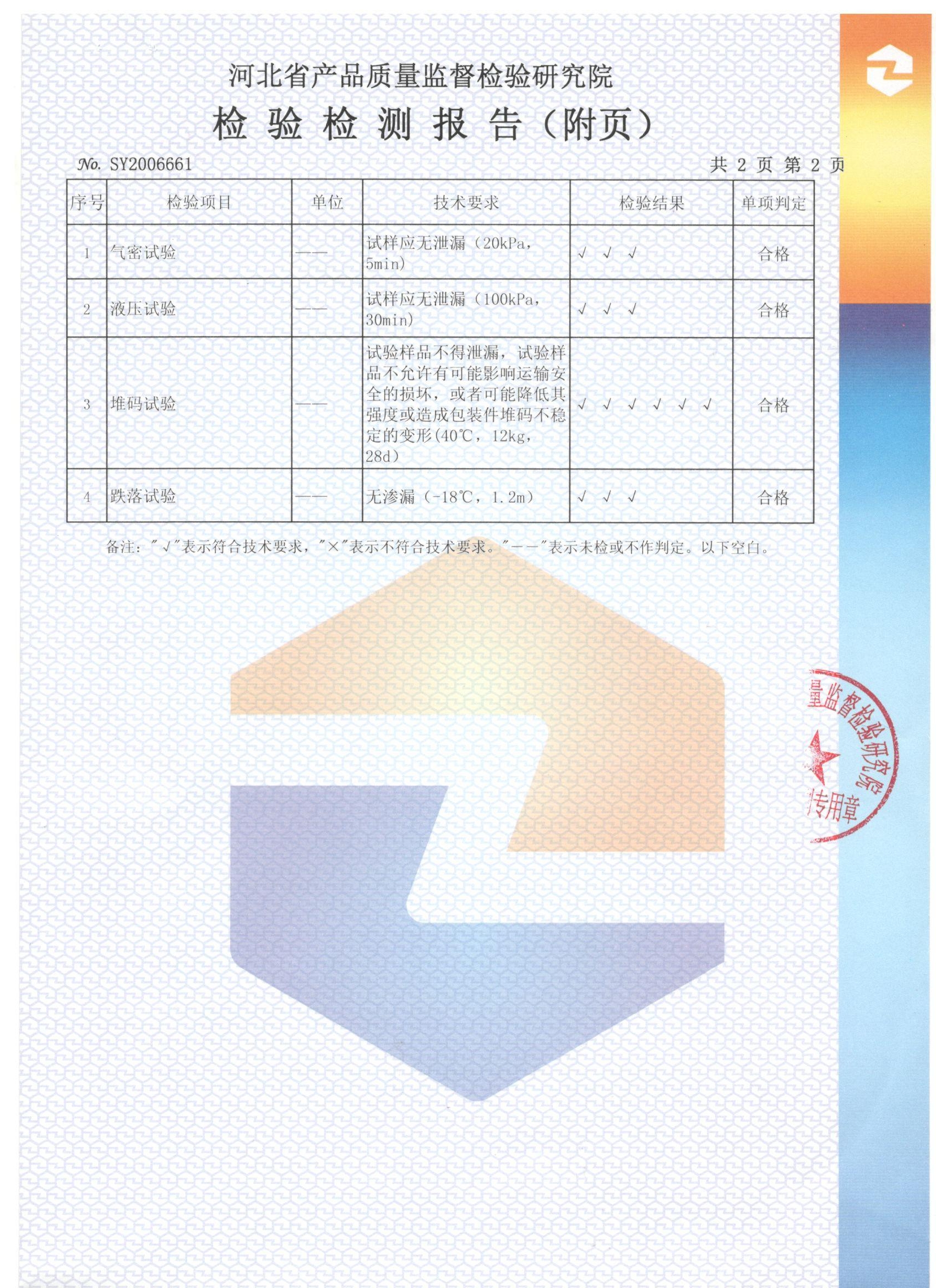 檢驗檢測報告